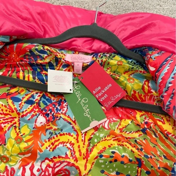 Lilly Pulitzer Allie Packable Vest - Picture 7 of 12